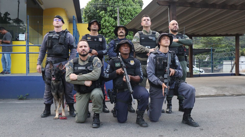 PPES - Policiais Penais participam de Operação 'Start' em Viana